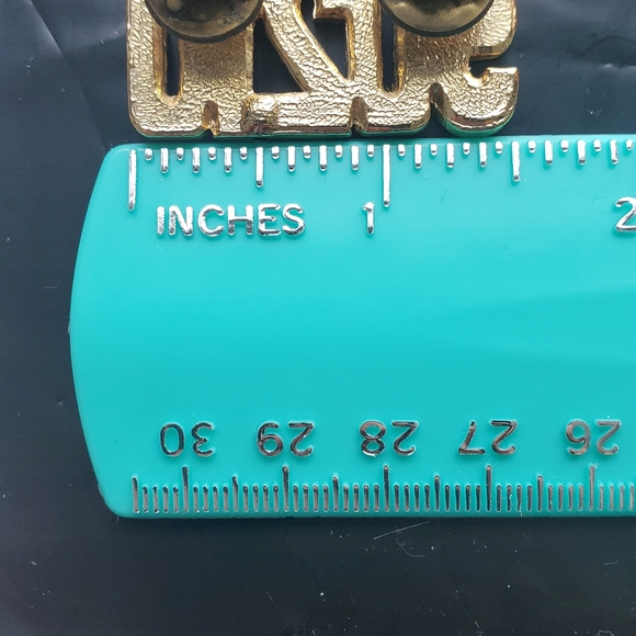 90210 Rhinestone Brooch - Picture 4 of 4